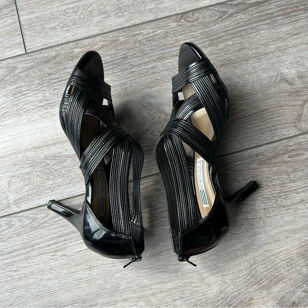 Arnold Churgin  Handmade Patent Leather Gladiator Sandal - Picture 8 of 14